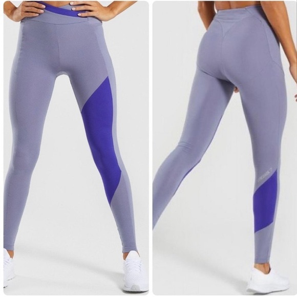Gymshark asymmetric colorblock leggings - Picture 7 of 11
